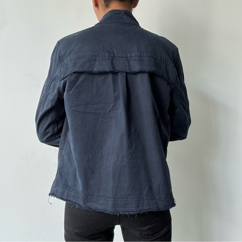 Small Hinge Navy Blue Utility Jacket - image 3
